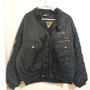 P.A.P.C.O. U.S.  Corp Size L Jacket Coat Black